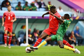 68年ぶりの８強進出を目ざすスイスがエンボロ弾で初陣を飾る！ カメルーンは大会通算８連敗【W杯G組】