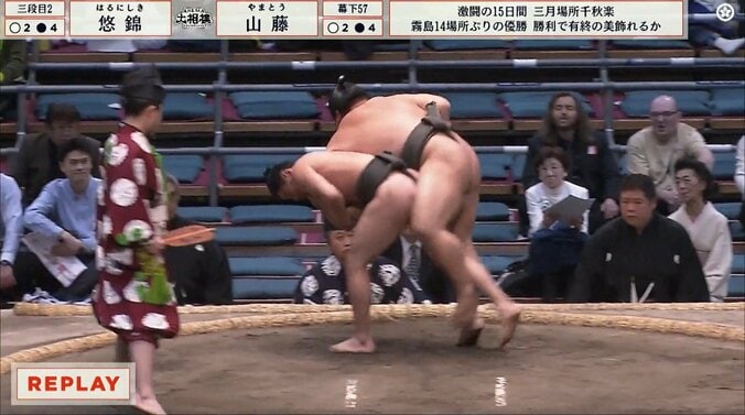 大相撲で「一本背負い決まった」「すんごい決まり手」細マッチョ力士、体重差を跳ね返す劇的決着に館内騒然 3枚目