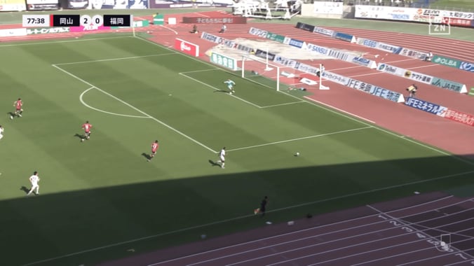 嘘だろ！？サニブラウン弟が「加速力えぐすぎる」「めちゃくちゃ速いやん」福岡19歳FWの“度肝を抜くスプリント”にファン驚愕 5枚目