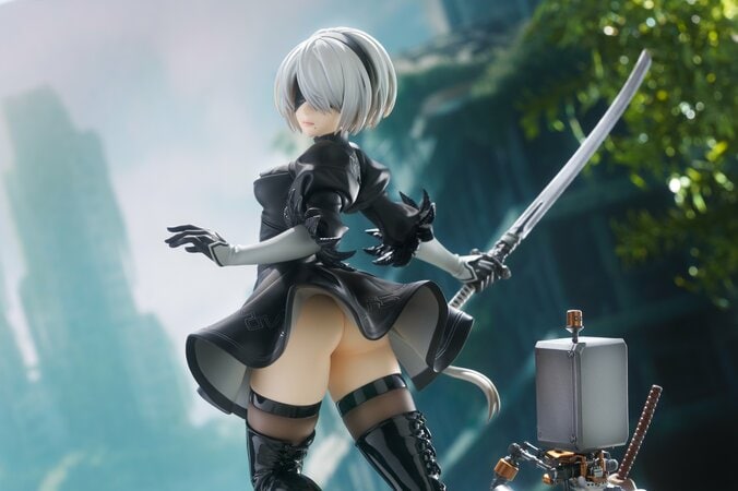 【写真・画像】アニメ『NieR:Automata Ver1.1a』より「2B」が1/7スケールフィギュアになって登場！　6枚目