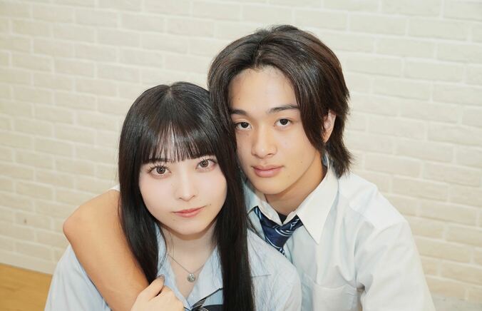 【写真・画像】あおい（永瀬碧）＆おうが（桜我）、日々の愛情表現は年下彼氏から！あおいはうれしさのあまり照れ笑い『今日好き』ハロン編カップルインタビュー　2枚目