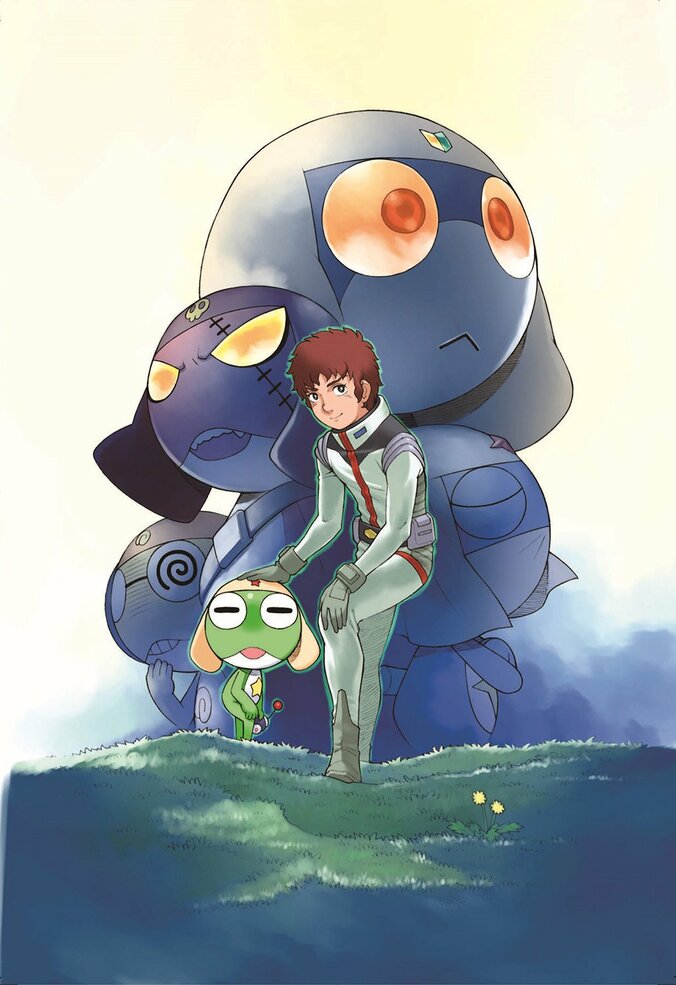 『新劇場版☆ケロロ軍曹』×『機動戦士ガンダム』コラボ決定！本編映像および描き下ろしイラストが到着 2枚目