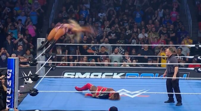 得意技でフィニッシュ