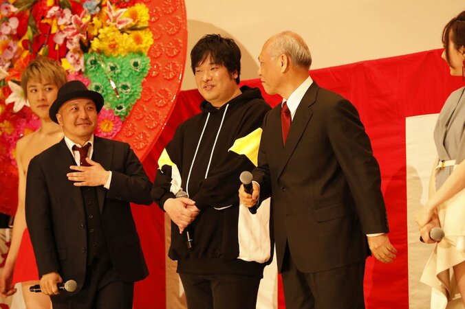 舛添要一氏が『麻雀放浪記２０２０』に出演　“元東京都知事で麻雀五輪のゲスト解説者”という役柄に観客ざわつき 3枚目