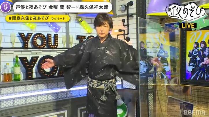 関智一と森久保祥太郎が“大人の浴衣姿”を披露!北海道特集で“クマ知識”に興味津々!?