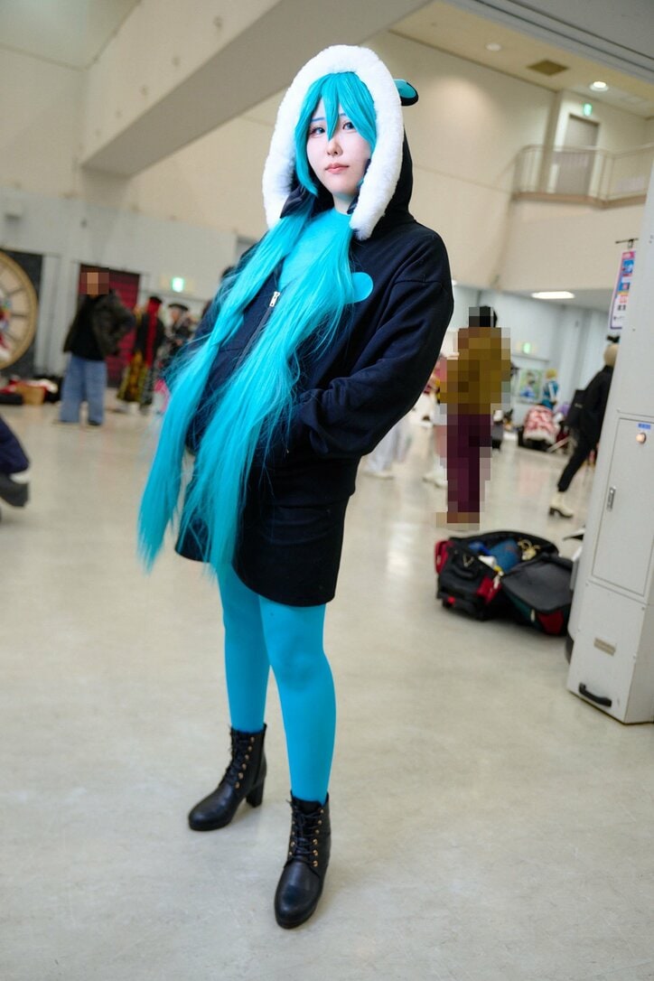 【写真・画像】初音ミク“グリーンぽんぽこ”コスプレ画像　2枚目