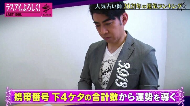 ラスアイ大場結女を襲った容赦ない鑑定結果！ 2021年は“孤独”の可能性も？