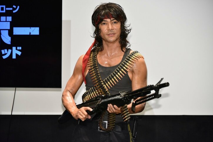 武田真治、大好きな『ランボー』コスプレで勘違いの誹謗中傷被害明かす