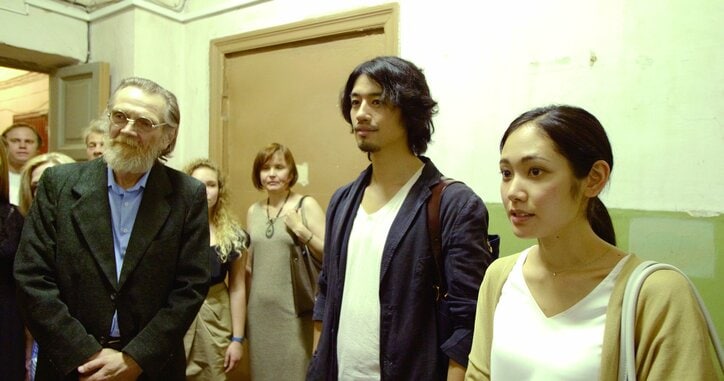 阿部純子&斎藤工のロシアロケの様子が明らかに　『ソローキンの見た桜』より新場面写真解禁