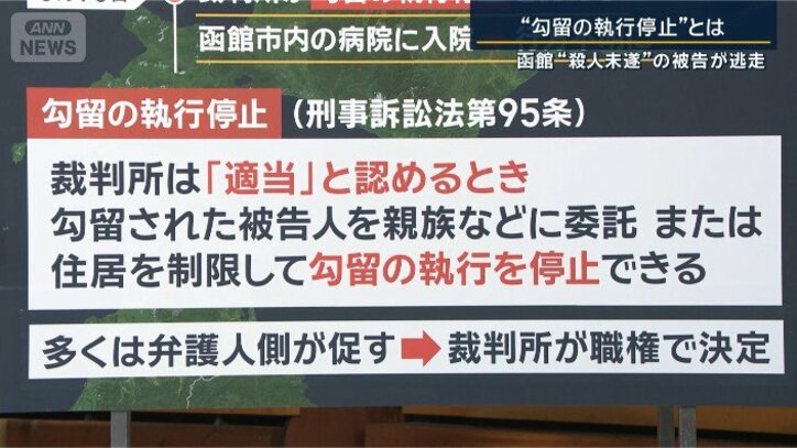 勾留の執行停止とは