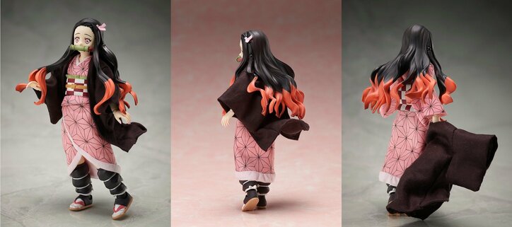 アニメ『鬼滅の刃』禰豆子の1/12アクションフィギュア登場!表情パーツは4種類
