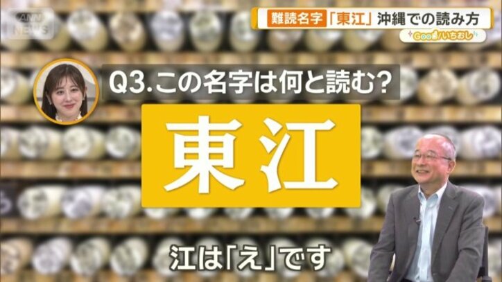 東は太陽が昇る方角であることがヒント…