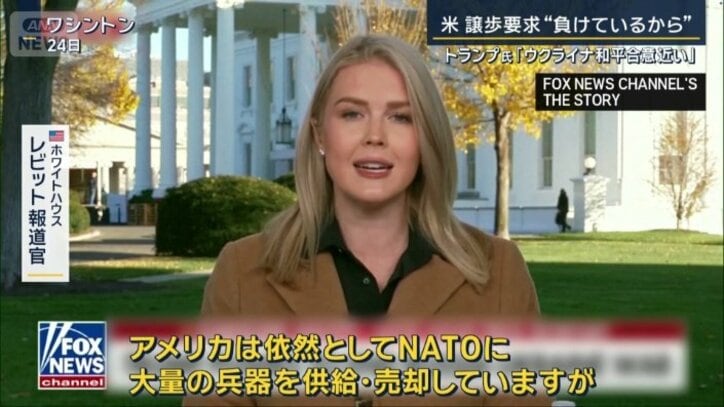 アメリカ　レビット報道官