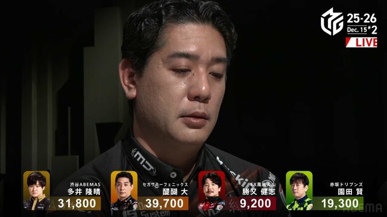 「喉が持たん！」熱血実況をKOするほど熱い勝負 劇的な逆転シーンに「神回過ぎる」「実況好き過ぎる」の声／麻雀・Mリーグ