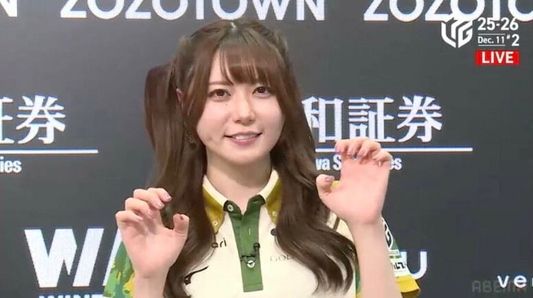 仲間のラスを美獣キャプテンが即帳消し！ 東城りお、怒涛のアガリで個人連勝「また連勝チャレンジが始まりました」/麻雀・Mリーグ