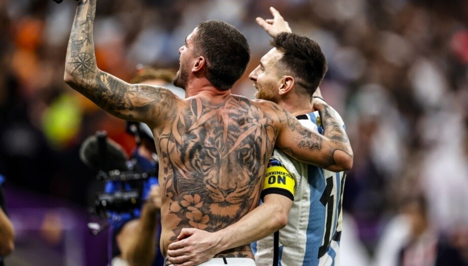 本田圭佑が惚れたアルゼンチン代表デパウル、W杯優勝タトゥーを彫る部位を明かす