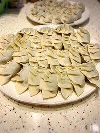 小川菜摘『餃子包み』