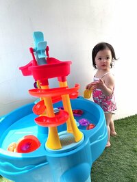 アレクサンダー『夏日❤️お家で水遊び』