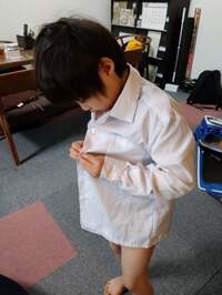 山田花子『登校前に揉めてる』