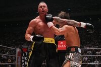 皇治、ジジを“前のめり”ダウンで3ラウンドKO! 体重差20キロを跳ね返す劇的決着に場内騒然