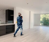 アレクサンダー『新居のキッチン リビングだ‼️完成』