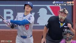 ウソだろ…大谷翔平、スタンド上段へ突き刺さる驚愕ライナーを審判が“二度見”！？ ファンも目を疑う174キロ弾「飛ばしすぎだろ！」