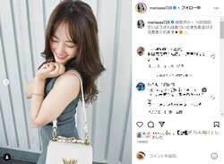 谷まりあ、"美ボディ”際立つノースリーブ姿を披露「超絶綺麗」「太陽が涼しく感じる美しさ！天使！」と称賛の声