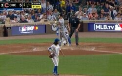 一体、何が起きた？ 今永昇太の“イライラ魔球”→打者が飛んだ…！「ヤバいw」「おもろい」 予想外の三振リアクションが話題に