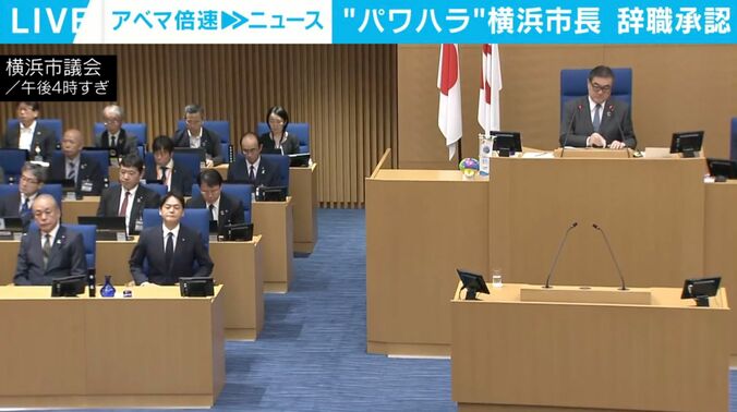 横浜市議会の様子