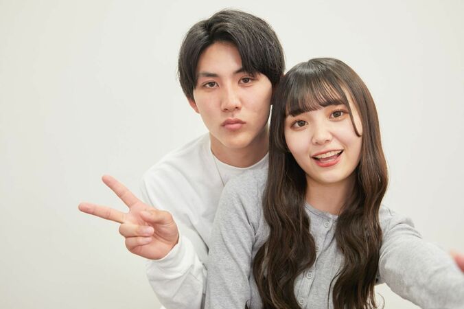 ねおの妹・山崎美優（みゆ）、熊川輝（ひかる）とカップルに！お互いの好きなところは？ラブラブの2人に直撃『今日好き』春桜編 1枚目