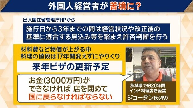 外国人経営者が苦境に？