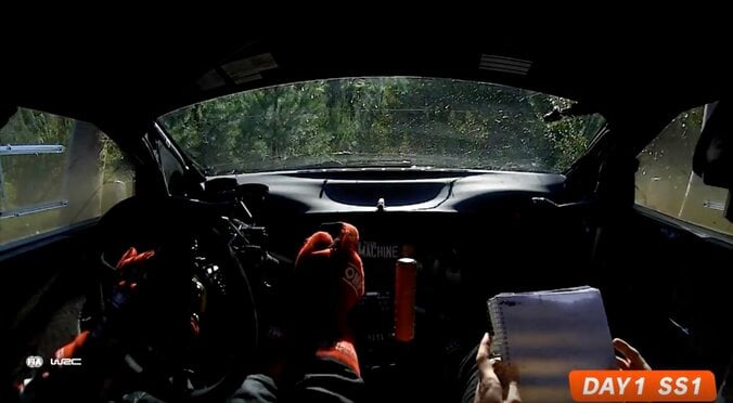 世界ラリー、勝田貴元が“またも”SS1でクラッシュ 車は軽傷もまさかの2戦連続デイリタイア 5枚目