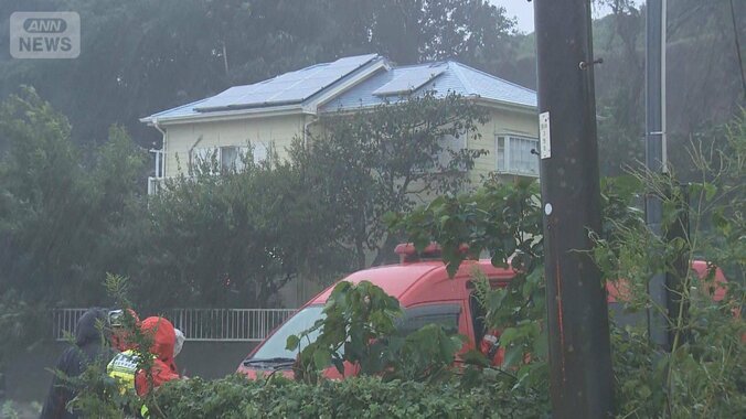 「なぜうちの裏側だけ」台風25号による土砂崩れで妻を亡くした男性が原因究明求める 1枚目