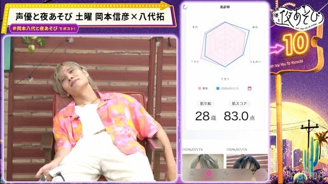 『声優と夜あそび』で岡本信彦&八代拓が“背徳夜食”を大絶賛!巣鴨の街頭調査で見せたリアルな反応とは 3枚目
