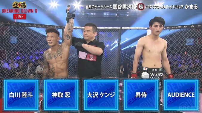 Breaking Down8（ブレイキングダウン8）速報・試合結果・対戦カード　大会情報（日程、会場、放送情報）も解説 4枚目