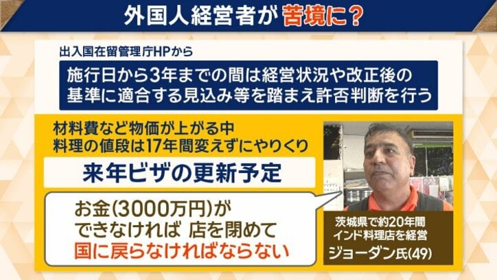 外国人経営者が苦境に？