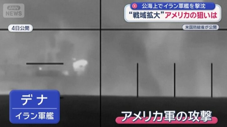 イランのフリゲート艦「デナ」