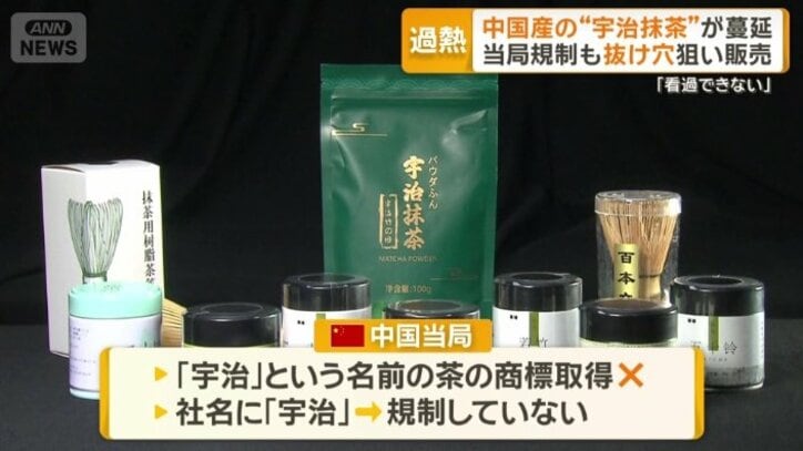 「宇治抹茶」を社名に使用