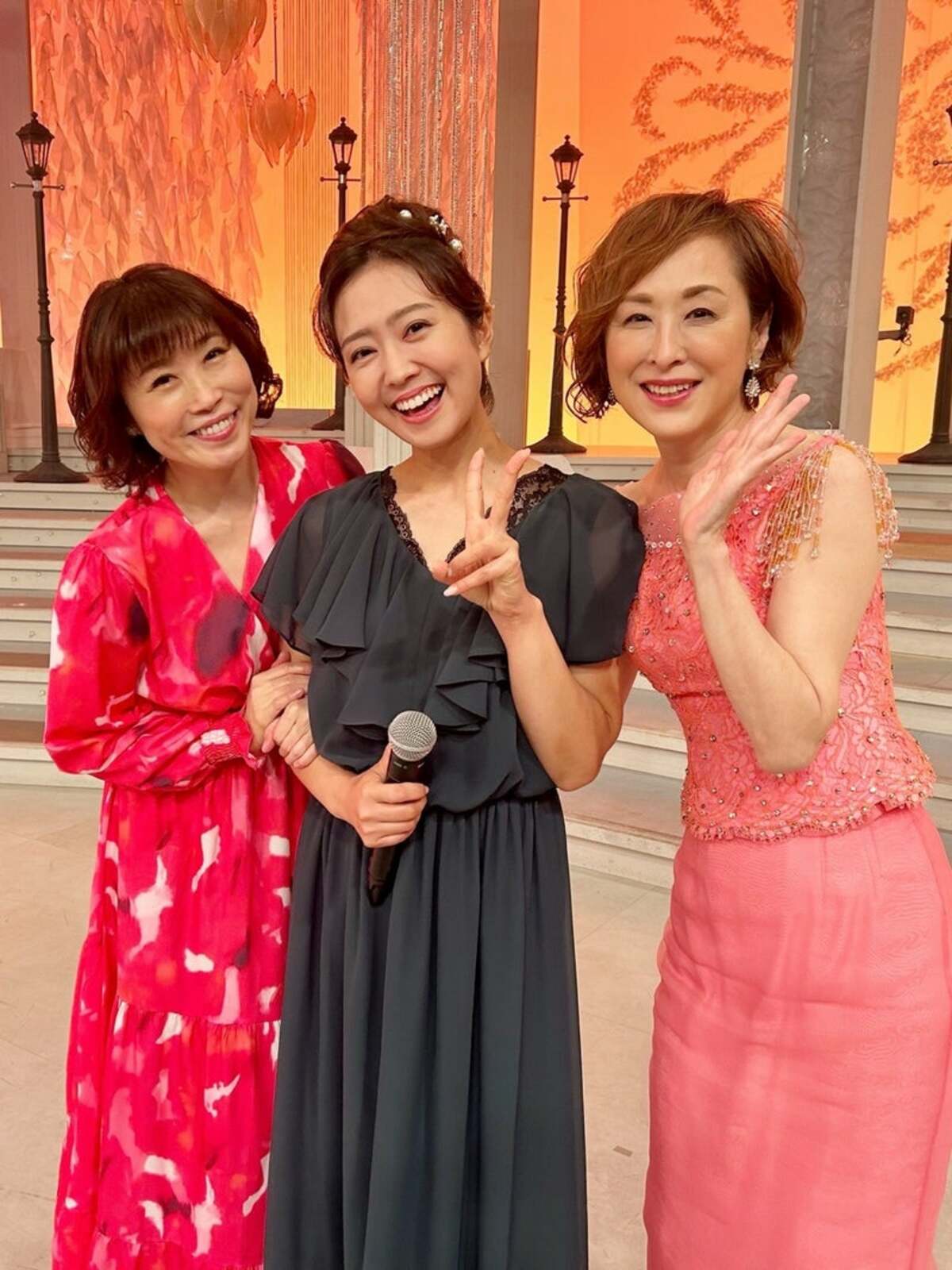 水森かおり、城之内早苗＆羽山みずきとの“豪華3ショット”公開