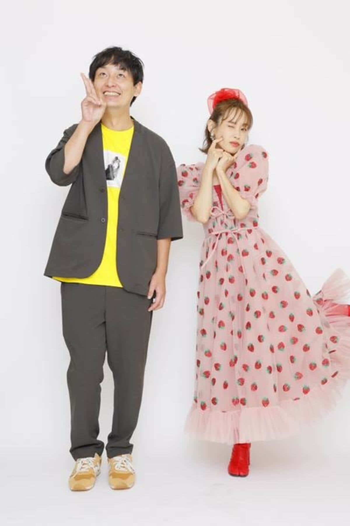 高橋愛、36歳を目前に“イチゴドレス”姿での全身ショットを公開「可愛い