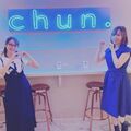 魚谷侑未&丸山奏子、元乃木坂46中田花奈が手がける麻雀カフェに初来店!「とっても可愛いお店だったぁ」