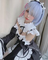 人気コスプレイヤーLiyuuが「リゼロ」レムのコスプレ「本物のレムりん現る」「世界一かわいい」と話題