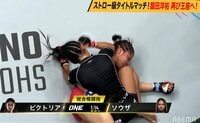 【映像】無慈悲なヒジで壮絶KO