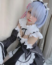 人気コスプレイヤーliyuuが リゼロ レムのコスプレ 本物のレムりん現る 世界一かわいい と話題 ニュース Abema Times