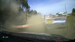 世界最速ラリーカーが「牧場の柵を壊した」 “笑撃”アクシデントの瞬間に放送席も苦笑「修理代払うんでしょうか？」