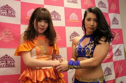 「マッスル女子高生にする」“筋肉アイドル”才木玲佳、JKプロレスラー・小橋マリカを英才教育