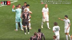 「キレてるやん」町野修斗、チームメートと“衝突”「揉めてるw」「強気やな！」PKキッカーをめぐり口論→ボール離さず自ら蹴って今季初ゴール