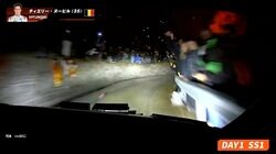 170キロ超で夜の山道を“激走” 世界最速のラリーが開幕 伝統の一戦、迫る最速マシンに超至近距離の観客が熱狂