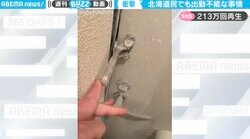 「で、出られない…」玄関ドアが凍って外出不能な“衝撃の光景”が「リアルアナ雪の世界」と200万回再生