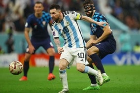 【W杯】クロアチア鉄壁DFを粉砕…メッシの変幻自在ドリブルを海外絶賛「グバルディオルを破壊」